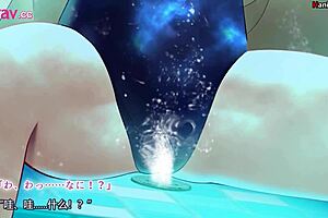 Swimsuit Girls in Anime Hentai