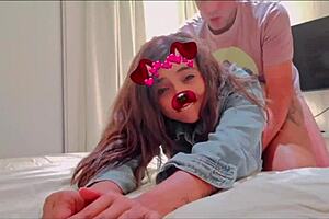 This blonde's big ass gets fucked in a homemade compilation.