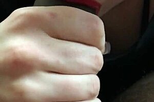 Close-Up Lipstick Application Demonstration