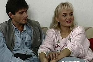 mature couple gets videotaped while having sex