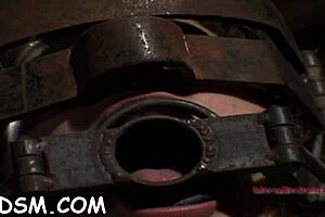 Glorious Brunette Maid Debuts In Video