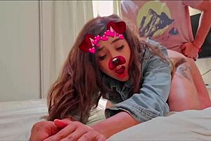 This blonde's big ass gets fucked in a homemade compilation.