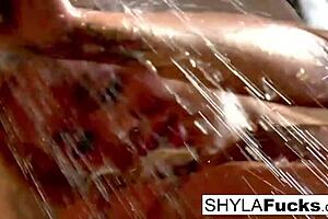 Sexy Shyla Stylez Masturbates Big Tits!