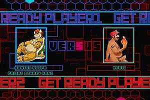 Hey, How Wild Does Bowser Smash Mario in This Cartoon?