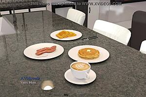 Exploring new memories in cartoon style