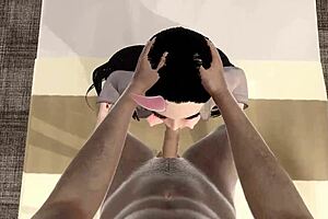 Hentai Featuring Kamado Nezuko in 3D Animation from Kimetsu No Yaiba