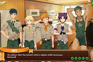 Game friends camp ep 24 with Russian voice acting