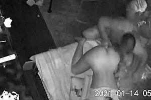 what cameras in hotels capture: sexy wife fucking amateur in reality homemade