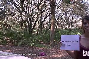 Petite College Girl Gets Naked Flashing Upskirt In Public Park