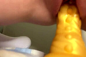 Big dick and smooth pussy lips in hardcore homemade video