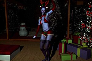 Emotional Widowmaker Assassin Dances Seductively On Christmas