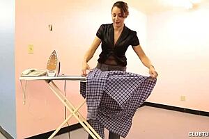 Pov sweet wife surprises him with a gentle early morning touch, intriguing and tender