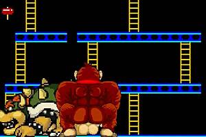 Hey, How Wild Does Bowser Smash Mario in This Cartoon?