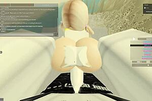 Wow, Wet Deepthroat And Assfucking In Roblox Porn!
