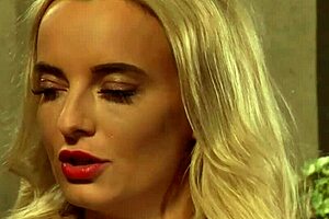 Lesbian Madame Taking Big Strapon Deep in Pussy for Intense Punishment