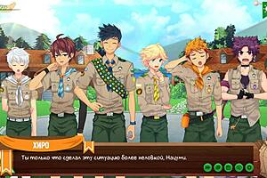 Gay Game Friends Camp in Russian voice acting