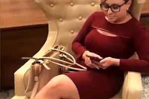 young wife after club night rides friend's big cock, moaning and showing her big ass