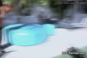 foursome pov fuck with horny lingerie bunnies 😈