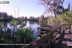 Petite College Girl Gets Naked Flashing Upskirt In Public Park