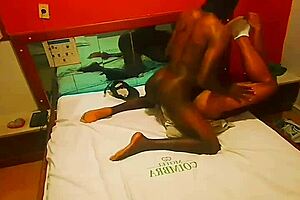 African Friend Explores Gay Black Little Pussy