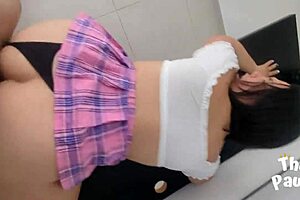 Hey, teaching my teen 18+ student some delicious fucking moves 😏