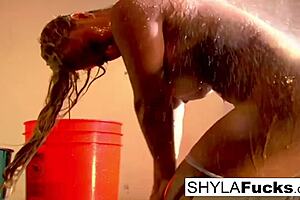 Sexy Shyla Stylez Masturbates Big Tits!