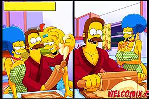 Wow, the best tits and butts in adult cartoons simptoons simpsons hentai!