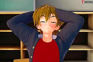 rias gremory wants more behind issei in ntr madness