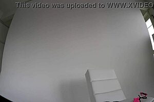 Melena Maria Rya Strips In White Transparent Dress