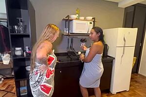 invited neighbor to open jar, but he opened my ass instead - sheer e red