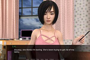 Femdom and Maledom in a cartoon-style Visual Novel