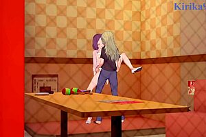 Rin Toyama And Ko Yagami Intense Lesbian Play