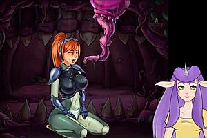 starcraft ii game featuring redhead character in striptease part 4