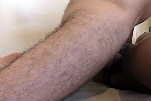 Amateur black teen gets cum inside her vagina in this homemade video