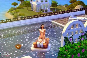 Jade Rosa in Passionpool on Sims 4
