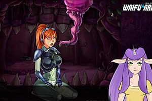 starcraft ii game featuring redhead character in striptease part 4