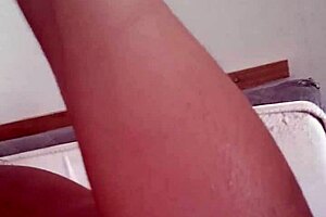i came so hard masturbating that my sweat soaked the bed, showing off my small tits