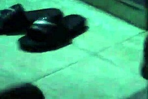 Milf neighbor bent over in doggystyle handjob creampie homemade session