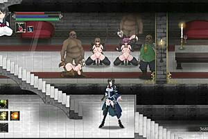 Bold scenes in ranch area from anime series