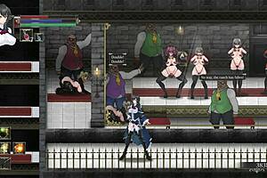 Bold scenes in ranch area from anime series