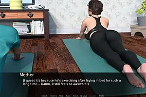 Femdom and Maledom in a cartoon-style Visual Novel