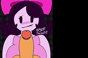 the fnf girl gets a wild blowjob and big cock pounding in her tight pussy