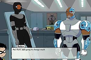 In 18titans part 18, kitten explores the game