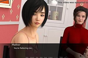 Femdom and Maledom in a cartoon-style Visual Novel