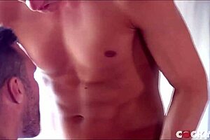 beautiful twink joins gay orgy bareback