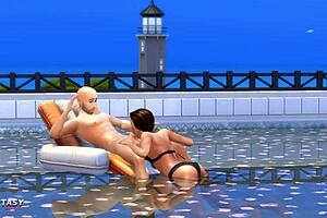 Jade Rosa in Passionpool on Sims 4