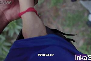 Shy schoolgirl gets fucked by stranger.