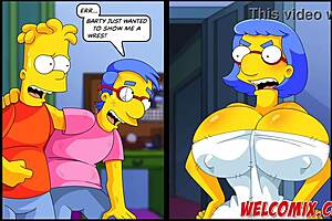 Wow, the best tits and butts in adult cartoons simptoons simpsons hentai!