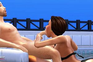 Jade Rosa in Passionpool on Sims 4