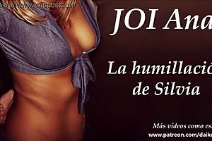 Silvia prepares humiliation party with joi anal